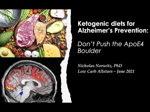 Nick Norwitz - Ketogenic diets for Alzheimer&rsquo;s Prevention: Don&rsquo;t Push the ApoE4 Boulder&rsquo;