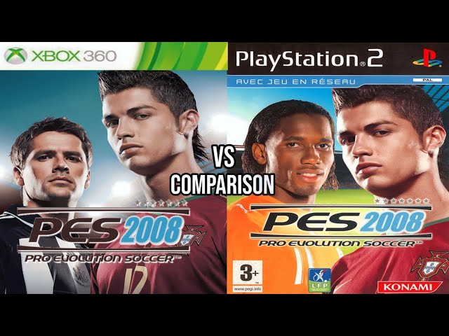 Jogos Futebol Xbox 360 Pro Evolution soccer PES 2008 PES 2009