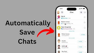 Automatically SAVE Chats in Snapchat | 2025