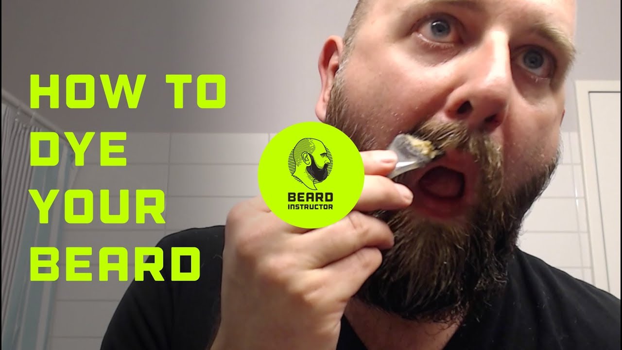 How to dye your full beard | Beard Instructor