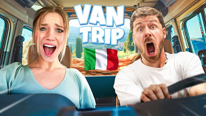 XXL VAN TRIP with @JuliaBeautx through Italy🇮🇹