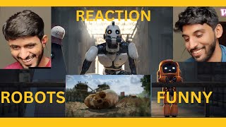 Three Robots | Reaction video | #Netflix #best series [#love death & robots ] #best scenes