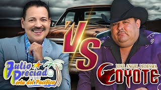 Julio Preciado \& El Coyote y Su Banda | Puros Corridos Con Banda Para Pistear - Mix 20 Éxitos