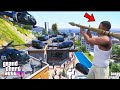 SHINCHAN AND FRANKLIN TRIED THE IMPOSSIBLE ZIG ZAG GAP ROAD PARKOUR CHALLENGE GTA 5 GAMEPLAY 
