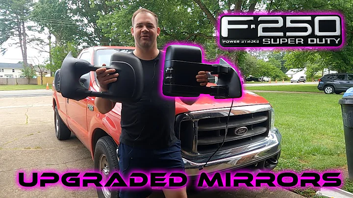 First gen Super duty gets an upgrade! 2008-2016 Tow Mirror mod