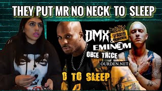 EMINEM FT -DMX &amp; OBIE TRICE |GO TO SLEEP (REACTION)