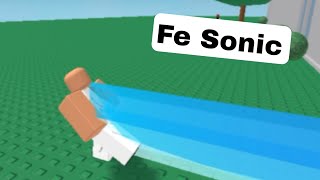 New Fe Sonic Script | arceus x roblox scripts