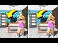 CAN MY SISTER SPOT THE 5 BLOXBURG DIFFERENCES!! (Roblox)