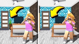 CAN MY SISTER SPOT THE 5 BLOXBURG DIFFERENCES!! (Roblox)