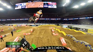 GoPro: Adam Cianciarulo | 2021 Monster Energy Supercross | Houston 2 | 450 Main Event Highlights