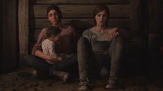 The Last of Us 2 - Ellie, Dina and Dina's son live on a Farm Scene - The Farm FULL Scene