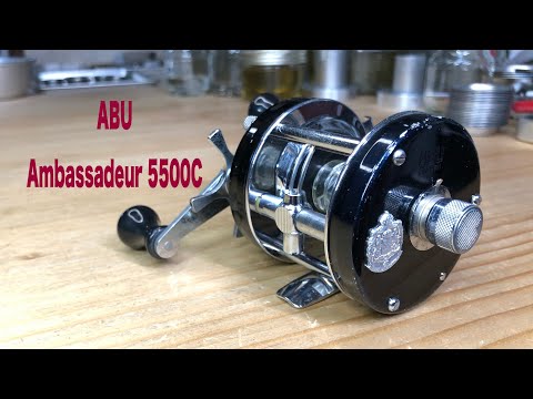 リール ABU AMBASSADEUR 5000C #810102 Abu Garcia オールド ABU Ambassadeur 5000C5000C 波型リム