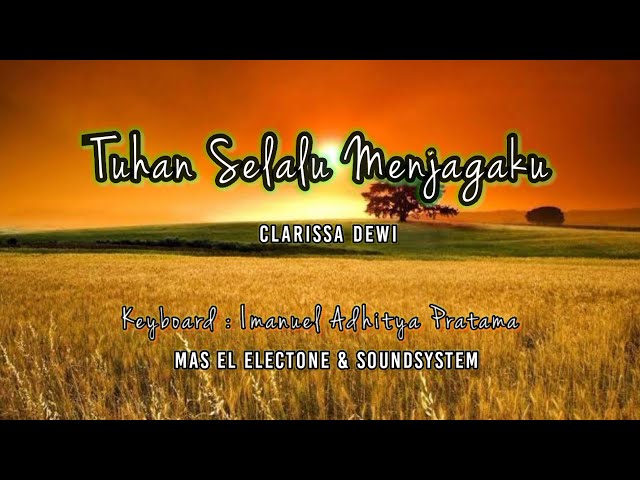 Karaoke Rohani - Tuhan Selalu Menolongku (Clarissa Dewi) Chord Asli C class=