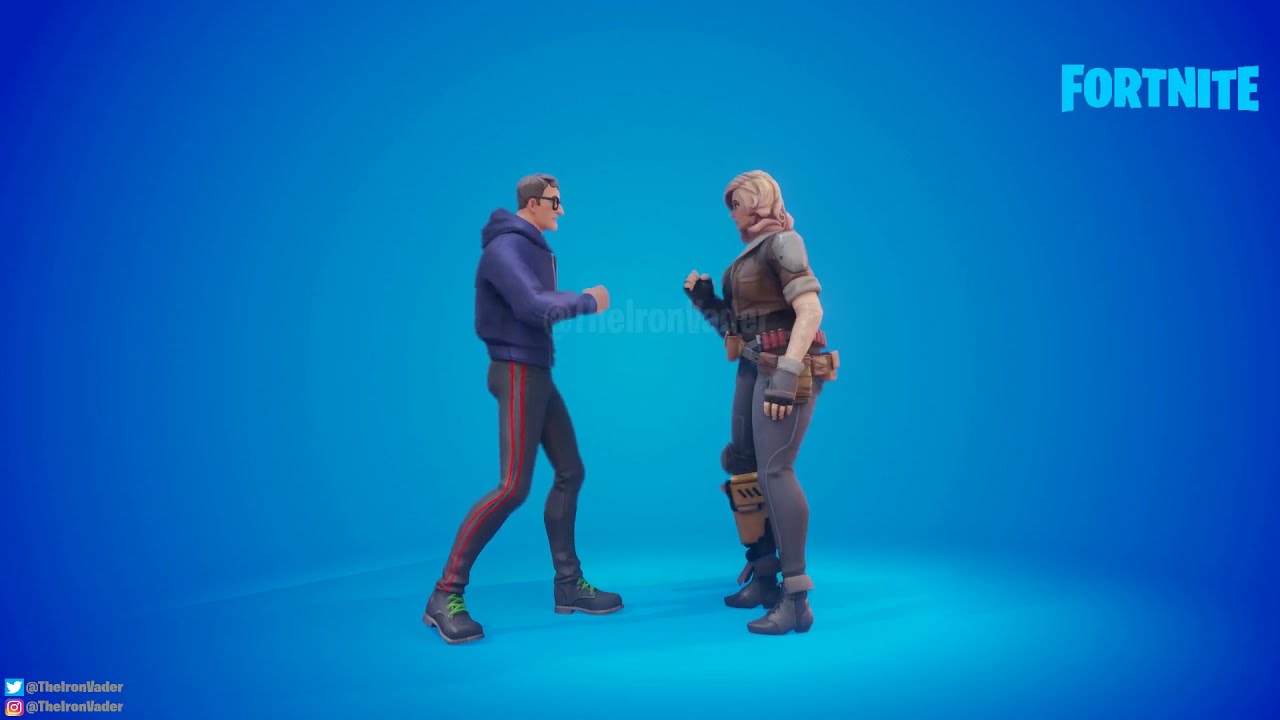 Fortnite: Jayson and Penny Members only Emote (Blender)