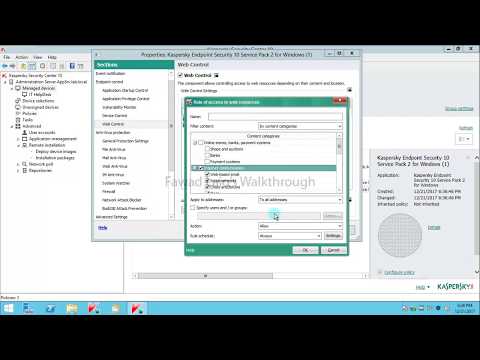 Kaspersky Security Center - How to Create Out of Office Policy