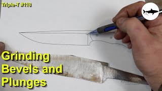 Triple-T #118 - Grinding plunges and shaping bevels