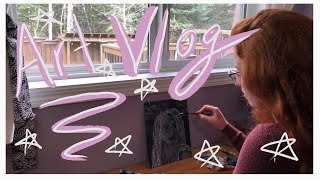 October Art Vlog {Rusty Rose}