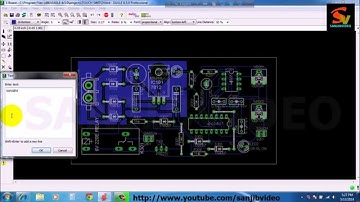 EAGLE # 11 of 12 : PCB LAYOUT ( Furnising ) : How to Design Circuit :