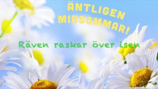 Video thumbnail of "Midsommarlistan  - Räven raskar över isen"