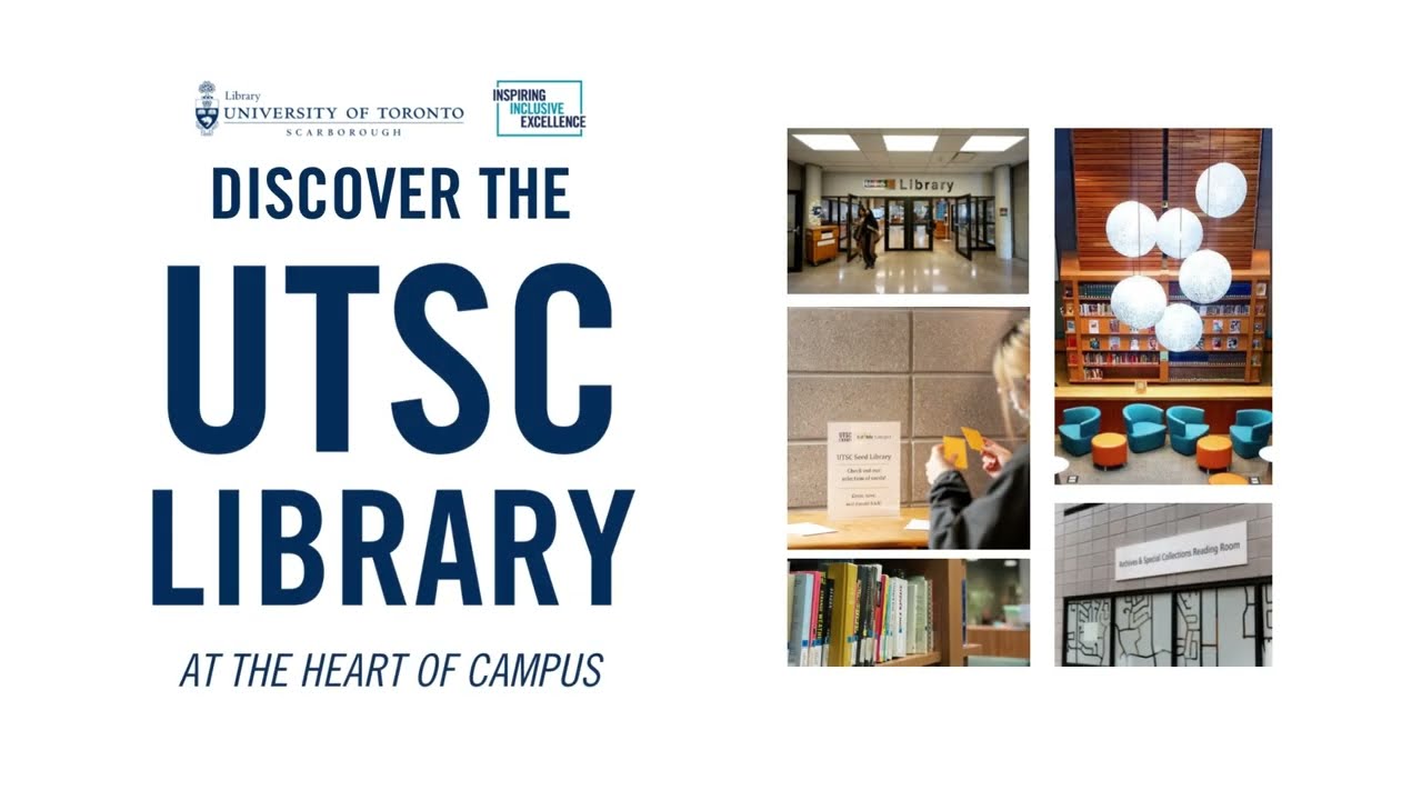 Utsc Library Display Utsc Virtual Home