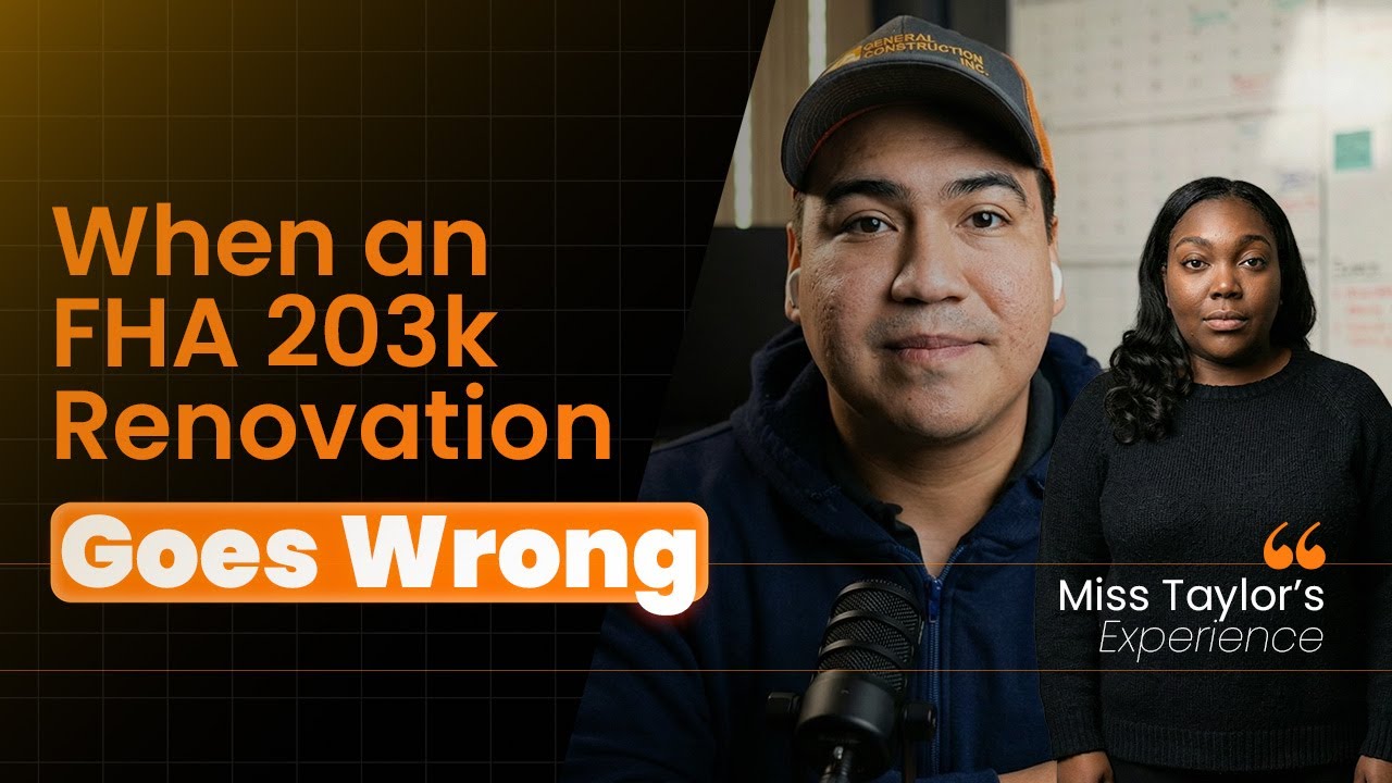 TALKS #1 Meshundra Taylor | FHA 203K Reno Gone Wrong, Costly Mistakes, The Truth No One Explains