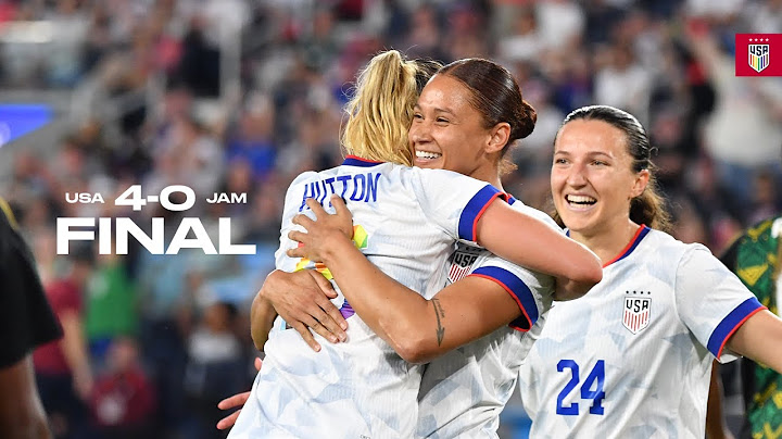 HIGHLIGHTS | USWNT DEFEAT JAMAICA 4-0!