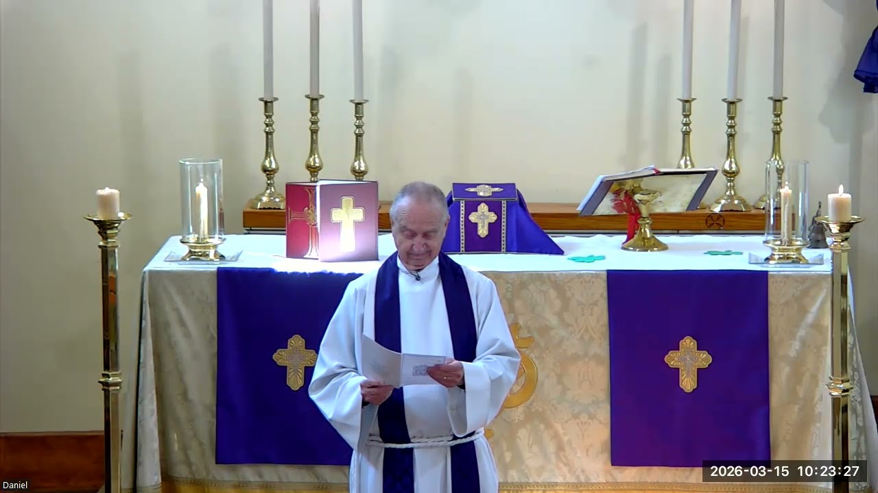 Fourth Sunday in Lent, March 15, 2026