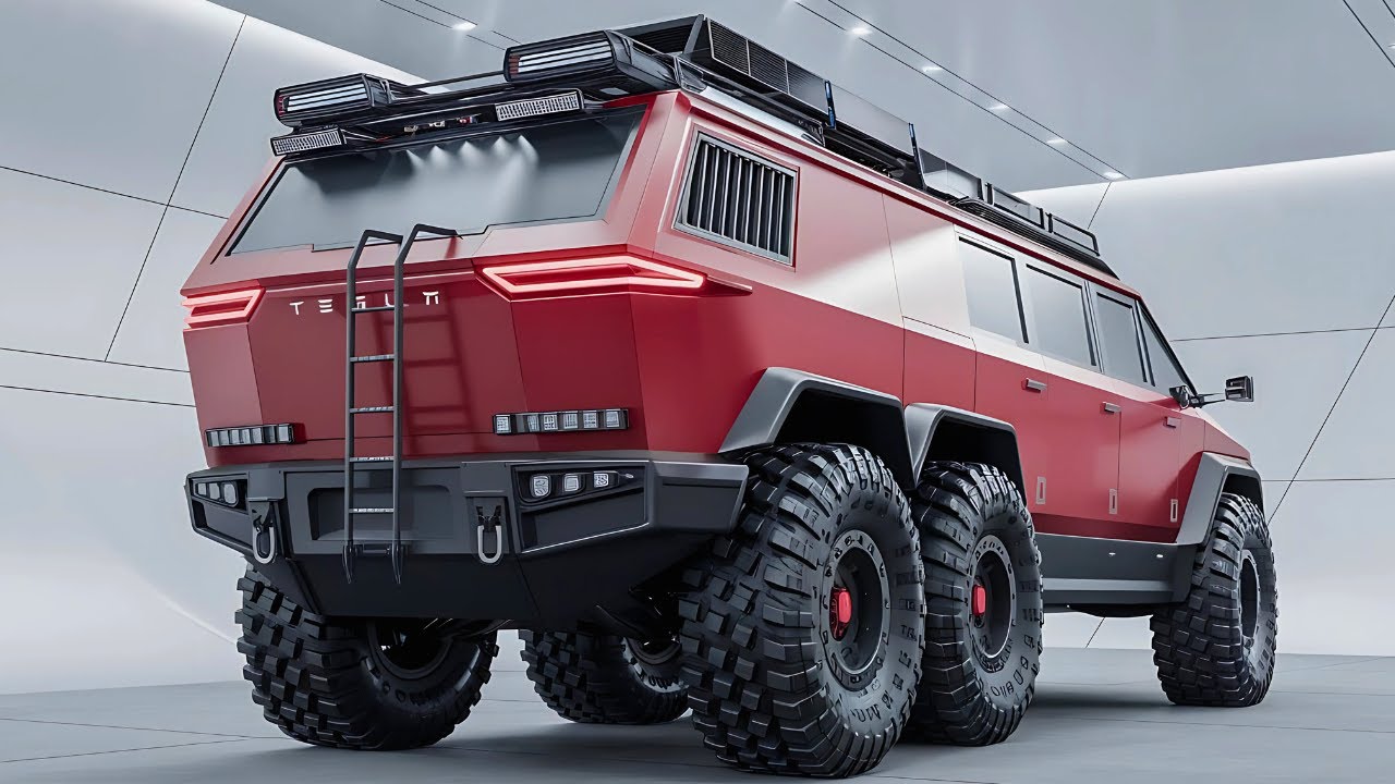 2025 Tesla Motorhome Review | Off-Grid Living with Autopilot!