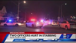 President of fraternal order of police on two officers stabbed
