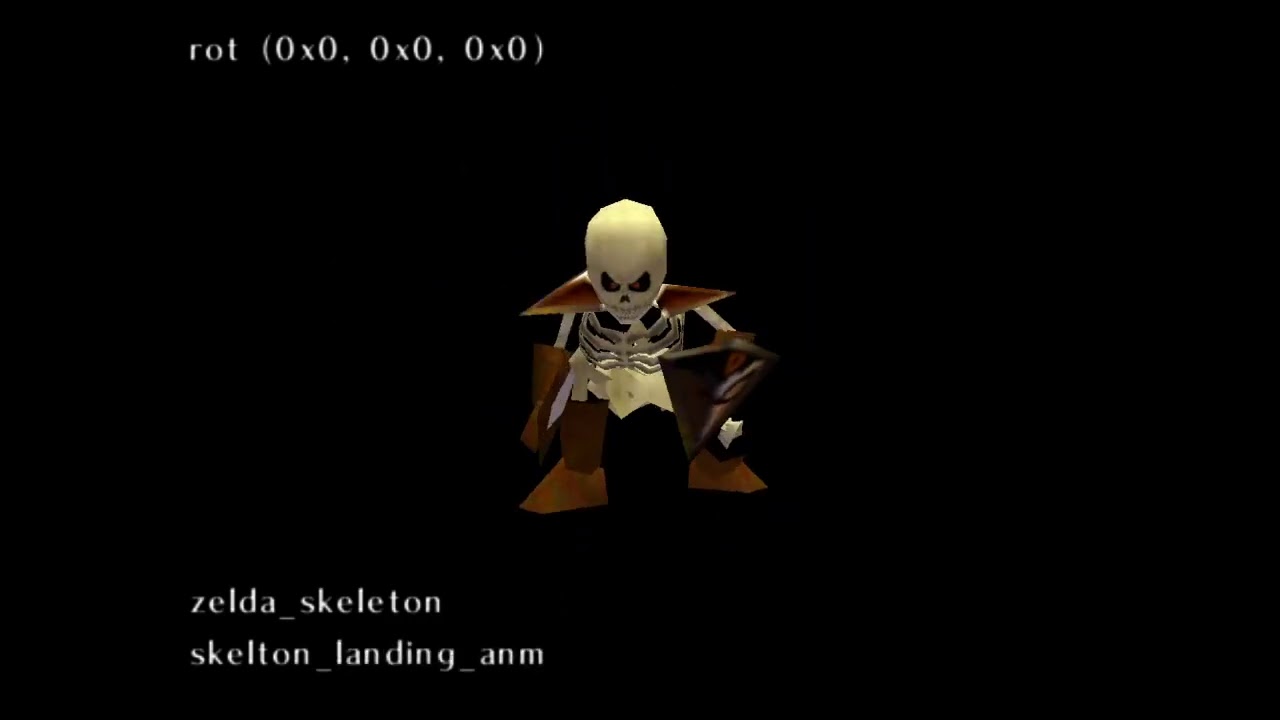 Ocarina of Time zelda_skeleton Restoration by zel. YouTube