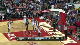Chris Bosh 21 points 7 rebounds 5 assists vs Charlotte Bobcats full highlights 10/23/2012 HD