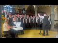 Beaufort male choir cornwall tour 2024 concert with loveny mvc