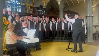 Beaufort Male Choir Cornwall Tour 2024 Concert with Loveny MVC