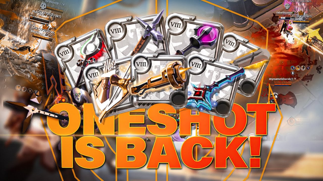 ONE SHOT = DELETED 💀 | Albion Online Ava Roads Combo Highlights