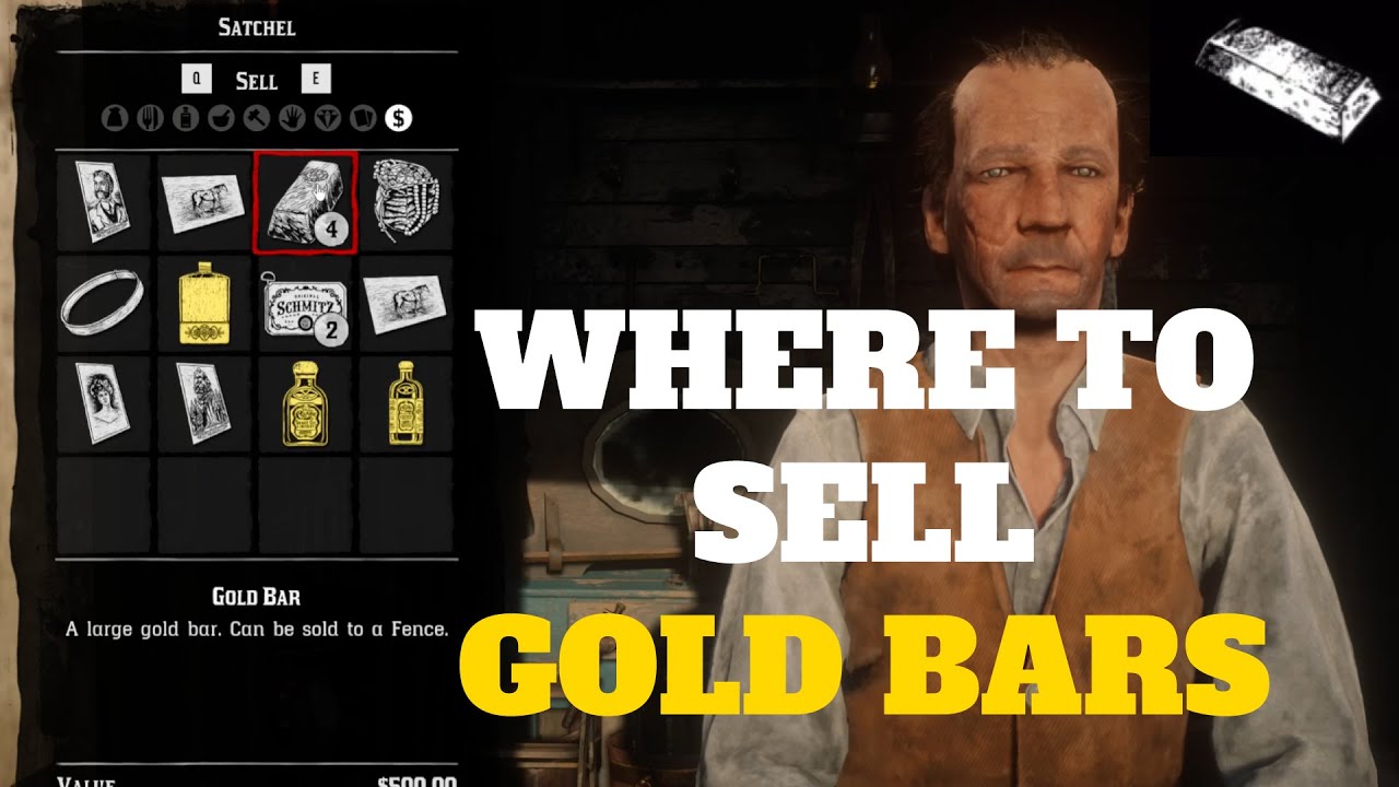 Where To Sell Gold Bars In RDR 2 | Red Dead Redemption 2