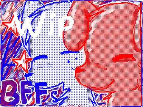 Kittydog♥'s Flipnote [Sudomemo] - Wip BFFs