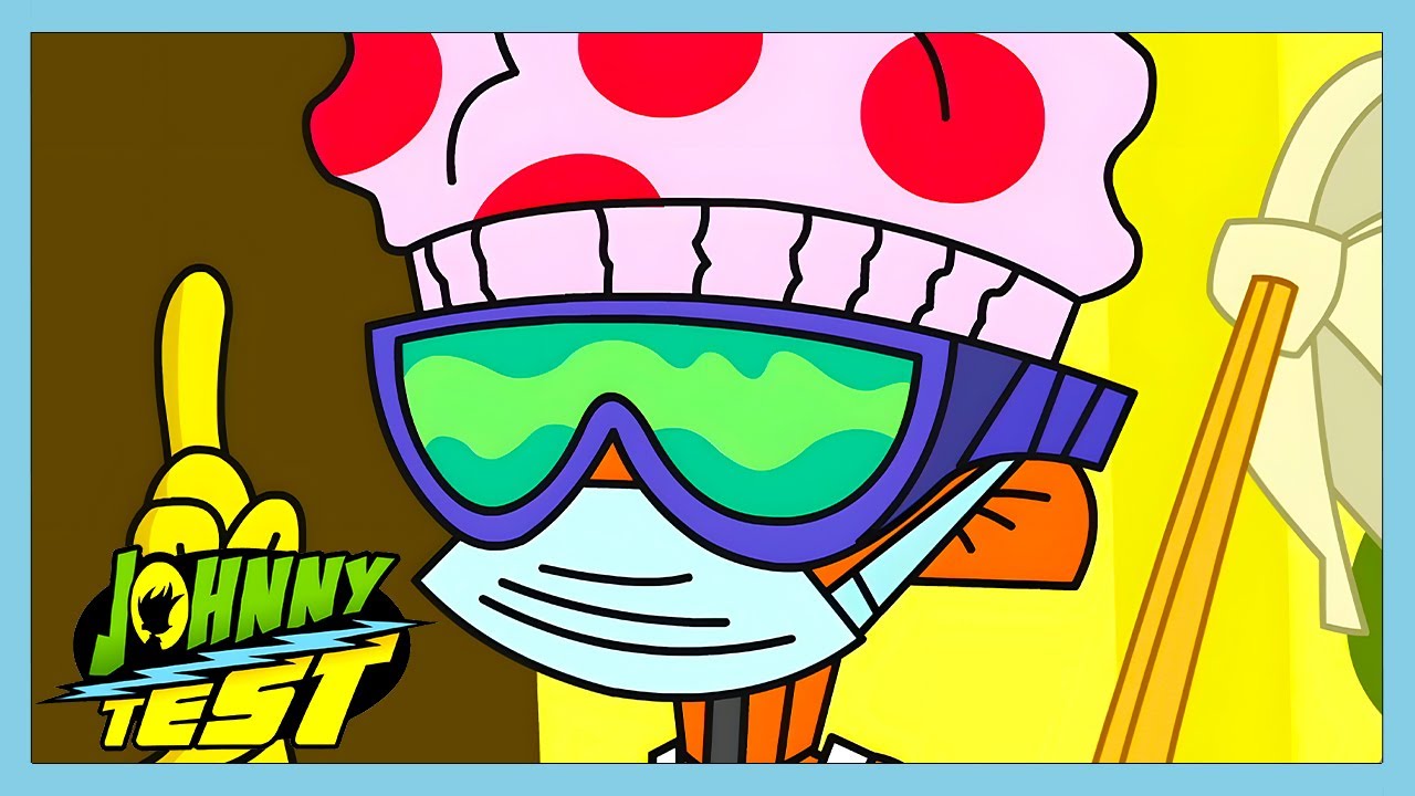 Time To Clean! | Johnny Test | WildBrain Robots