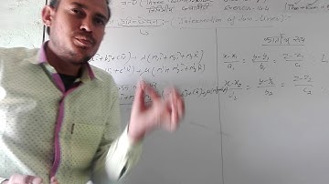 3-D GEOMETRY | Intersection of two lines | 14.4 solution by M. K sir | RBSE