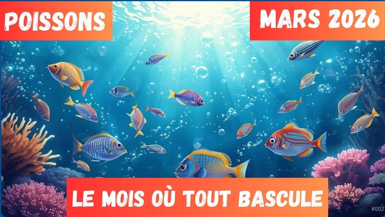 #Poissons ♓ Mars 2026 - Le mois où tout bascule