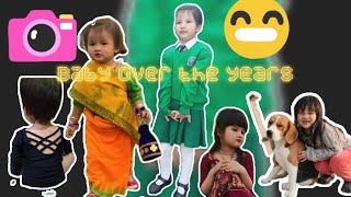 Glimpse of My baby girl (in a few years timespan)