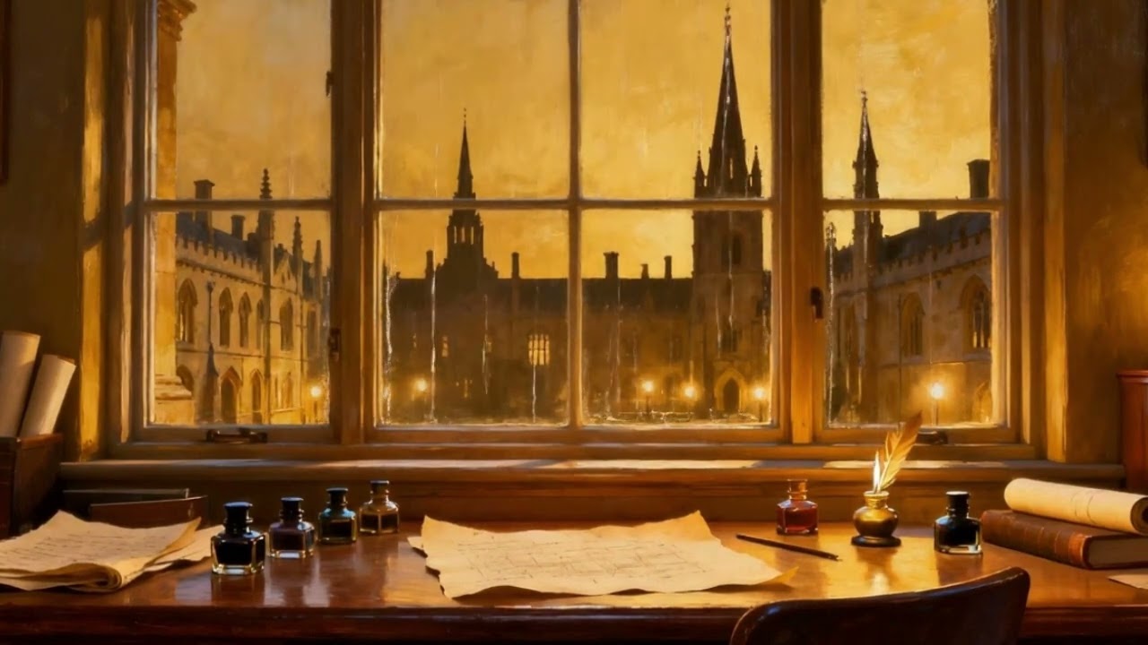 finding light between the pages | Dark Academia Study Playlist