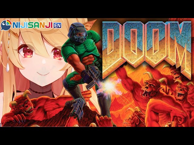 【DOOM】rip and tear endurance stream!!!【NIJISANJI EN | Pomu Rainpuff】のサムネイル