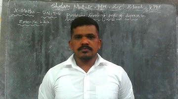 X MATHS UNIT 6 ( EXAMPLE 6.26 TO 6.29 )