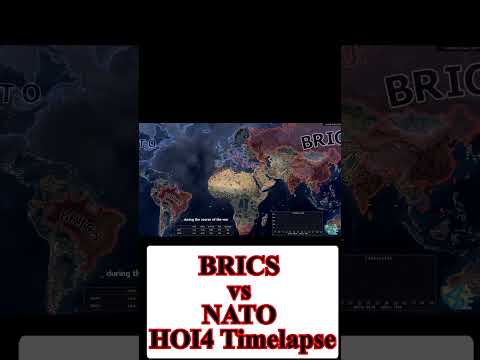 BRICS vs NATO | HOI4 Timelapse