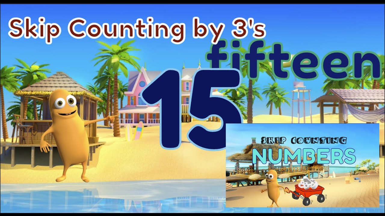 Numbers SKIP COUNTING BY 2's & 3's - Practice SLOW & then FAST