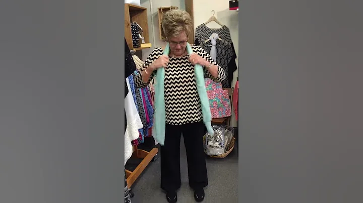 How to braid a scarf