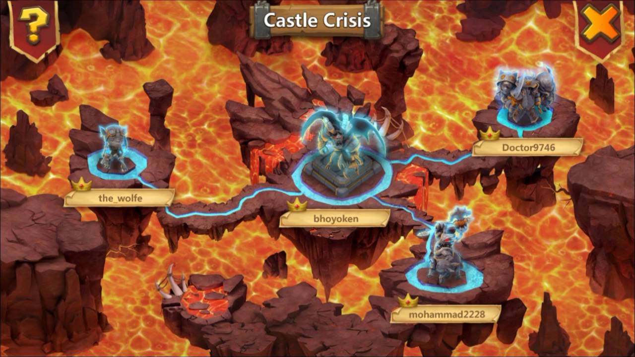 Castle Clash Castle Crisis : Archdemon! Druid Returns!
