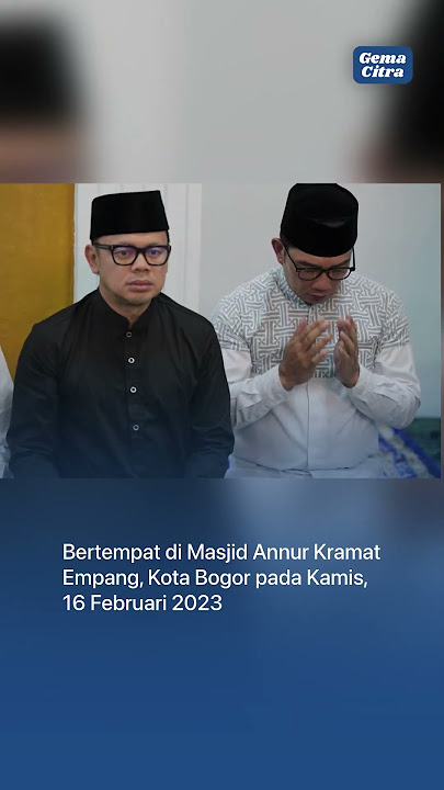 Gubernur Jawa Barat menghadiri Peringatan Isra Miraj Nabi Besar Muhammad SAW di Kota Bogor