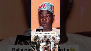 Balla ❤️🔥#bantamba #ballagaye #albourakhevens #luttesénégalaise #luttetv