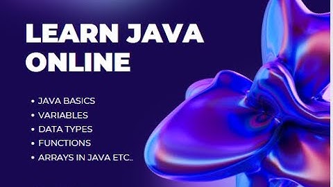 14. Java Program to swap two numbers